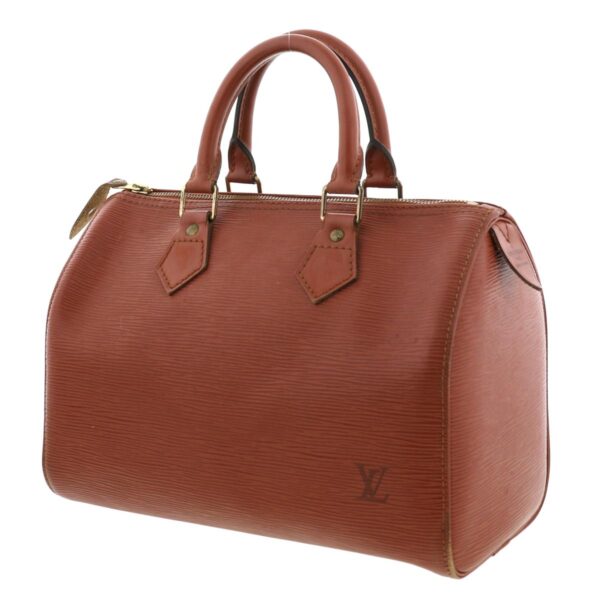 1240005019933 2 Louis Vuitton Speedy 25 Kenya Brown Handbag