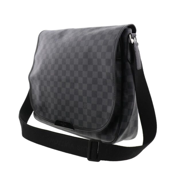 1240005020000 2 Louis Vuitton Daniel GM Shoulder Bag Damier Graphite