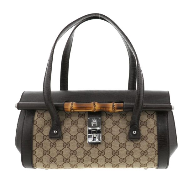 1240005020137 1 Gucci Bamboo Handbag Brown