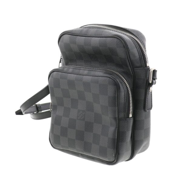 1240005020330 2 1 Louis Vuitton Rem Shoulder Bag Damier Graphite