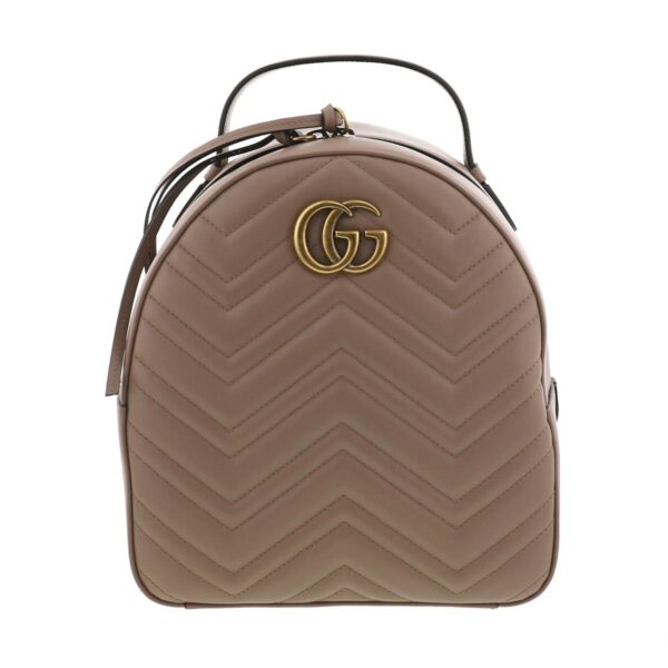 1240005020374 1 Gucci GG Marmont Backpack Beige