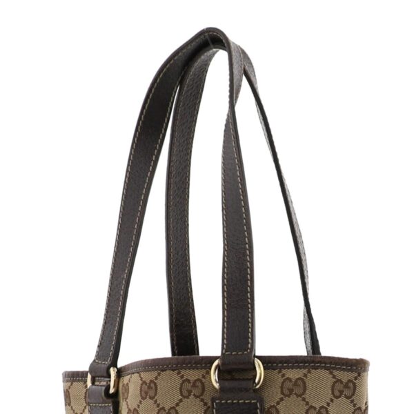 1240005020471 3 1 Gucci GG Canvas Tote Bag Brown