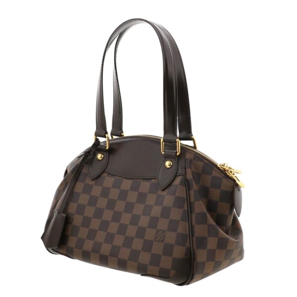 1240005020489 2 Louis Vuitton Verona PM Shoulder Bag Damier Ebene Brown