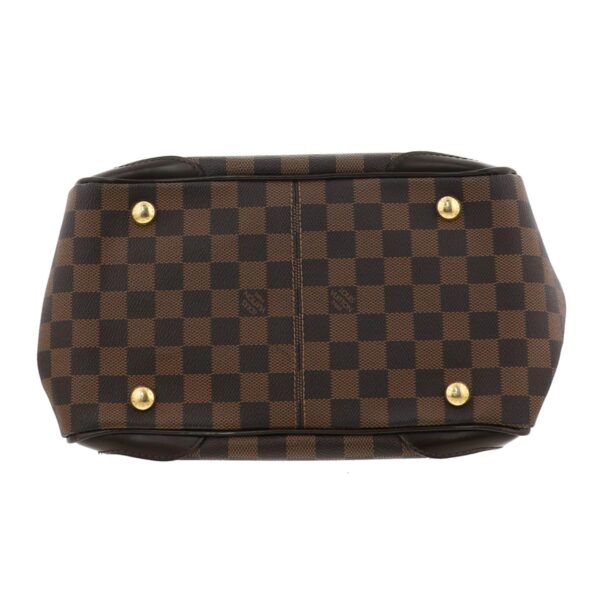 1240005020489 5 Louis Vuitton Verona PM Shoulder Bag Damier Ebene Brown