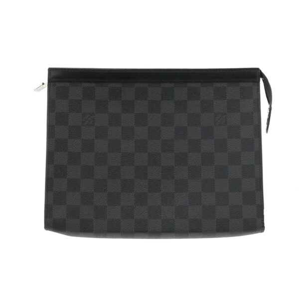 1240005020583 1 Louis Vuitton Pochette Voyage MM Bag Damier Black