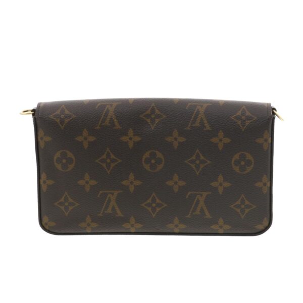 1240005020606 3 Louis Vuitton Pochette Ferry Wallet Monogram Canvas Brown