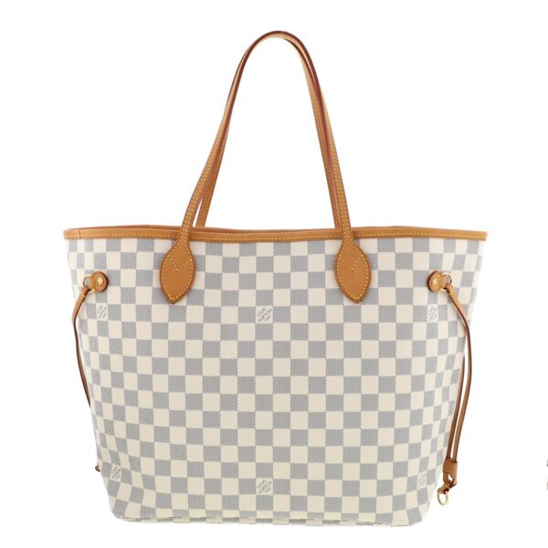 1240005020671 1 Louis Vuitton Neverfull MM Tote Bag White