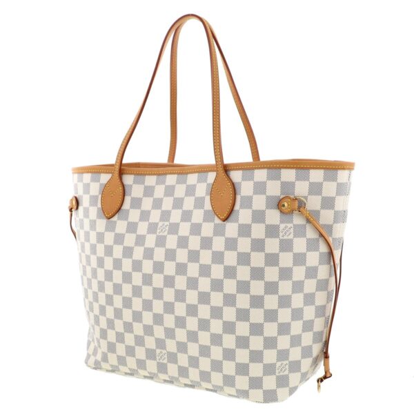 1240005020671 2 Louis Vuitton Neverfull MM Tote Bag White