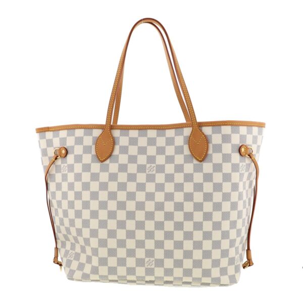 1240005020671 4 Louis Vuitton Neverfull MM Tote Bag White