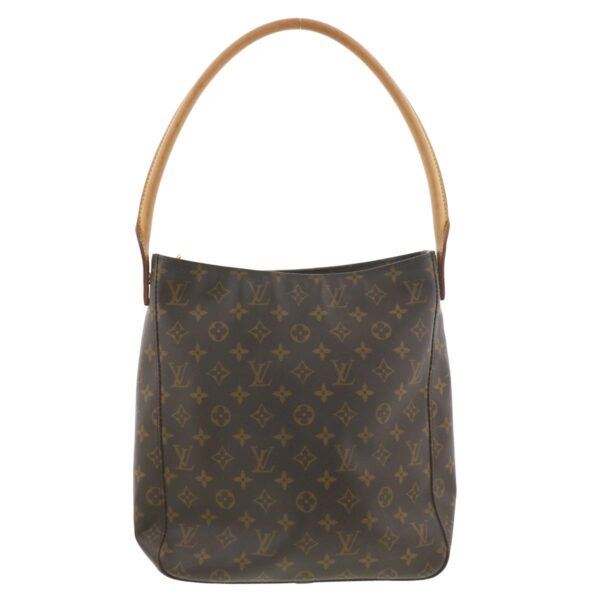 1240005020711 4 Louis Vuitton Looping GM Bag Shoulder Messenger Bag Monogram Brown