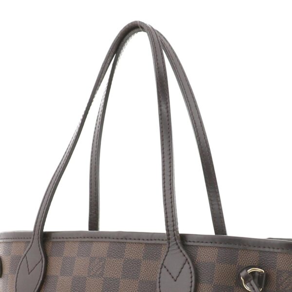 1240005020824 3 Louis Vuitton Neverfull PM Tote Bag Damier Ebene