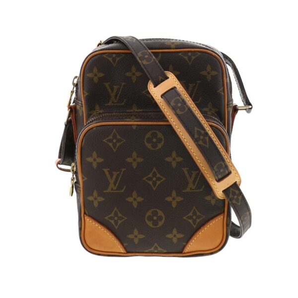 1240005020868 1 1 Louis Vuitton Amazon Shoulder Bag Monogram Brown