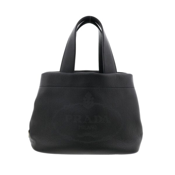 1240005020881 1 1 Prada Small Leather Tote Bag Black