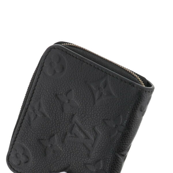 1240005020902 3 Louis Vuitton Zippi Coin Purse Monogram Empreinte Black