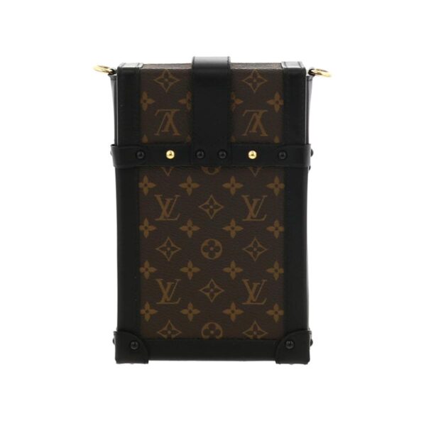 1240005021021 3 1 Louis Vuitton Pochette Trunk Vertical Monogram Brown