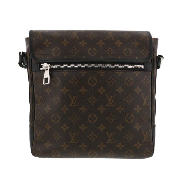 1240005021037 3 1 Louis Vuitton Bus MM Monogram Macassar Brown