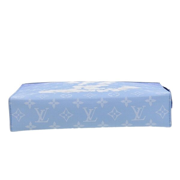 1240005021109 4 Louis Vuitton Pochette Voyage Bag Bag Pouch Monogram Corbeaux Blue