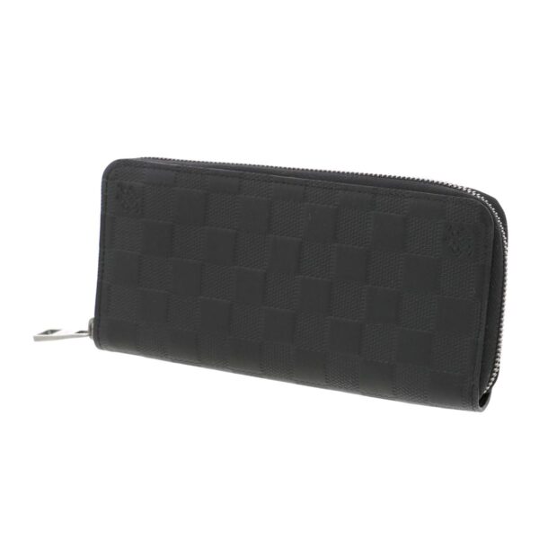 1240005021124 2 Louis Vuitton Zippy Wallet Vertical Wallet Long Wallet Black