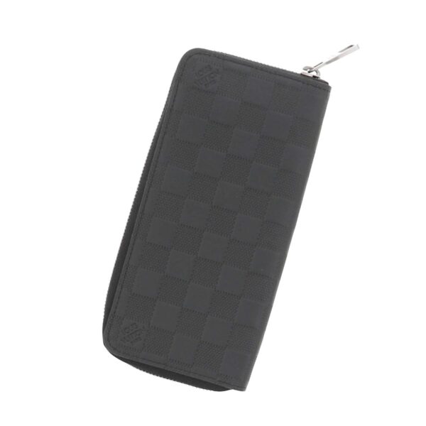 1240005021124 7 Louis Vuitton Zippy Wallet Vertical Wallet Long Wallet Black