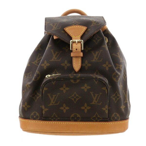 1240005021131 1 Louis Vuitton Mini Monthly Bag Rucksack Daypack Brown