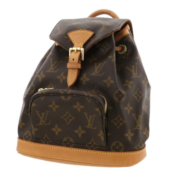 1240005021131 2 Louis Vuitton Mini Monthly Bag Rucksack Daypack Brown