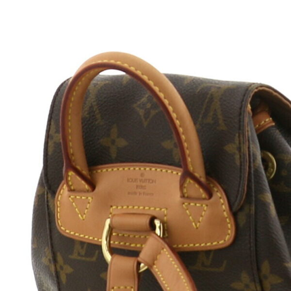 1240005021131 3 Louis Vuitton Mini Monthly Bag Rucksack Daypack Brown