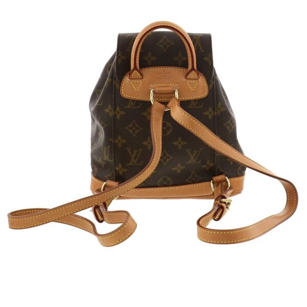 1240005021131 4 Louis Vuitton Mini Monthly Bag Rucksack Daypack Brown