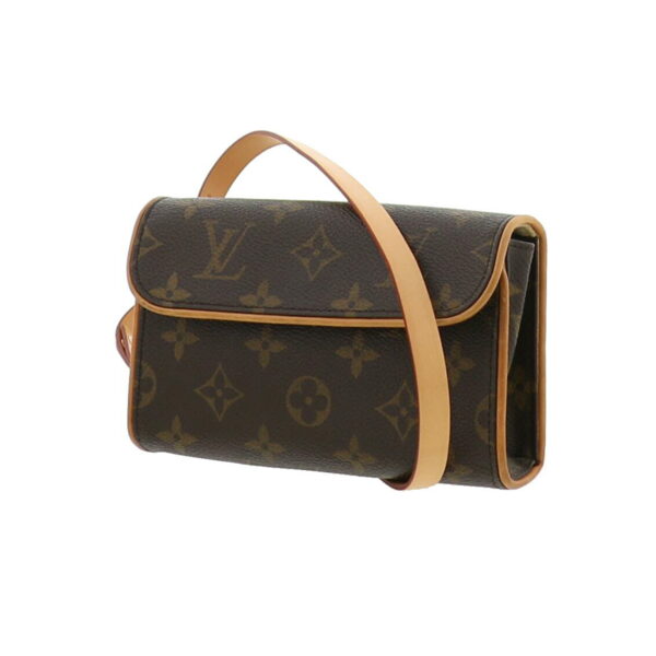 1240005021132 2 1 Louis Vuitton Pochette Frontier Bag Waist Body Bag Monogram Brown