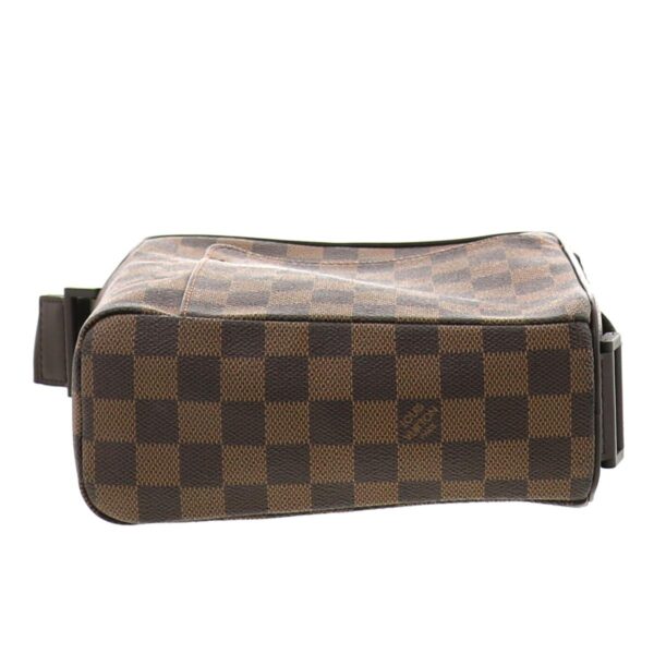 1240005021134 4 Louis Vuitton Olaf PM Bag Shoulder Messenger Bag Damier Ebene Brown