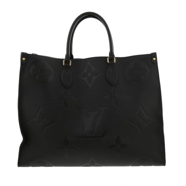 1240005021282 1 1 Louis Vuitton Onthego GM Tote Bag Monogram Empreinte Black