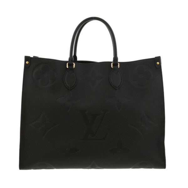 1240005021282 3 1 Louis Vuitton Onthego GM Tote Bag Monogram Empreinte Black