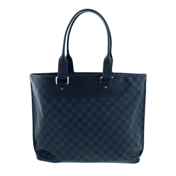 1240005021284 4 Louis Vuitton Cover Voyage Bag Tote Bag Damier Cobalt Blue