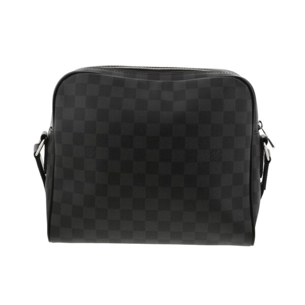 1240005021285 3 Louis Vuitton Dayton PM Messenger Bag Damier Graphite Canvas Black