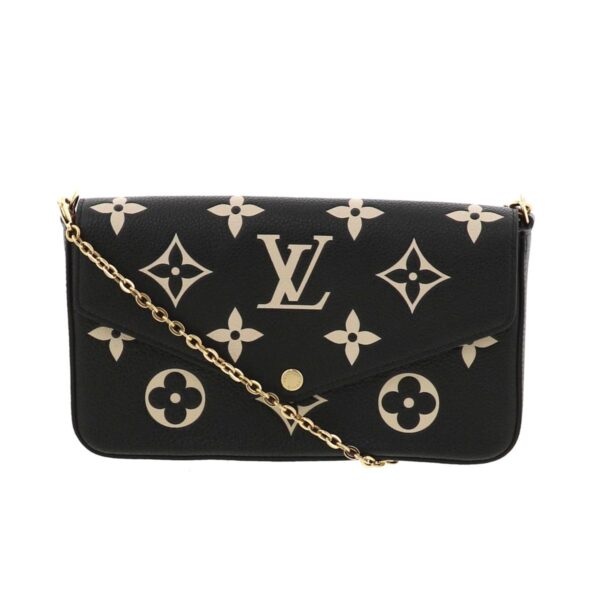 1240005021317 1 1 Louis Vuitton Pochette Felice Messenger Bag Empreinte Black