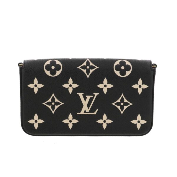 1240005021317 2 1 Louis Vuitton Pochette Felice Messenger Bag Empreinte Black