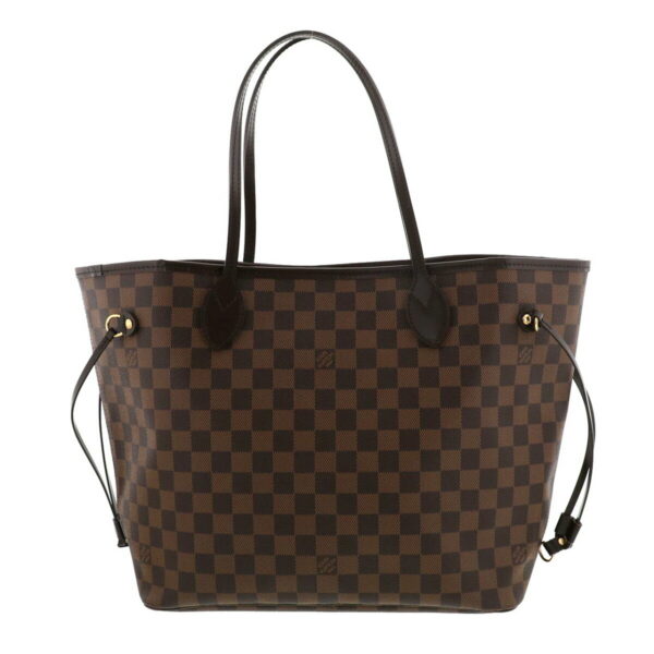 1240005021504 4 Louis Vuitton Neverfull MM Bag Tote Bag Damier Ebene Brown