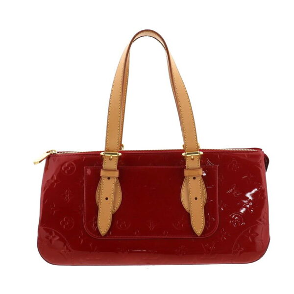 1240005021509 1 1 LOUIS VUITTON Rosewood Avenue Messenger Bag Vernis Pomme Damour Red