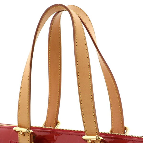 1240005021509 3 1 LOUIS VUITTON Rosewood Avenue Messenger Bag Vernis Pomme Damour Red