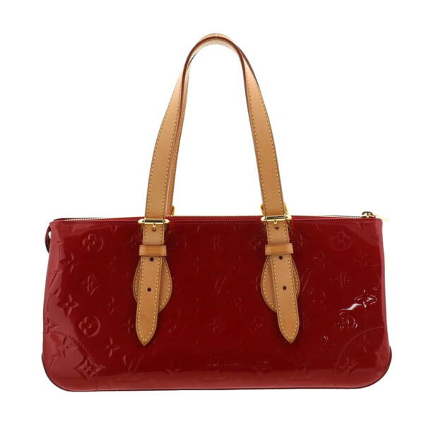 1240005021509 4 1 LOUIS VUITTON Rosewood Avenue Messenger Bag Vernis Pomme Damour Red