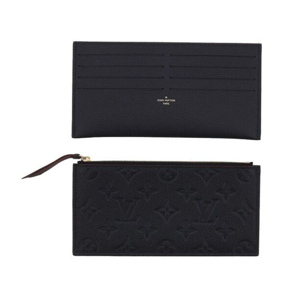 1240005021535 6 1 Louis Vuitton Pochette Felice Wallet Long Wallet Empreinte Navy Blue