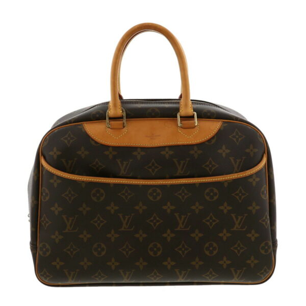 1240005021558 1 Louis Vuitton Bowling Vanity Douville Bag Handbag Monogram Brown