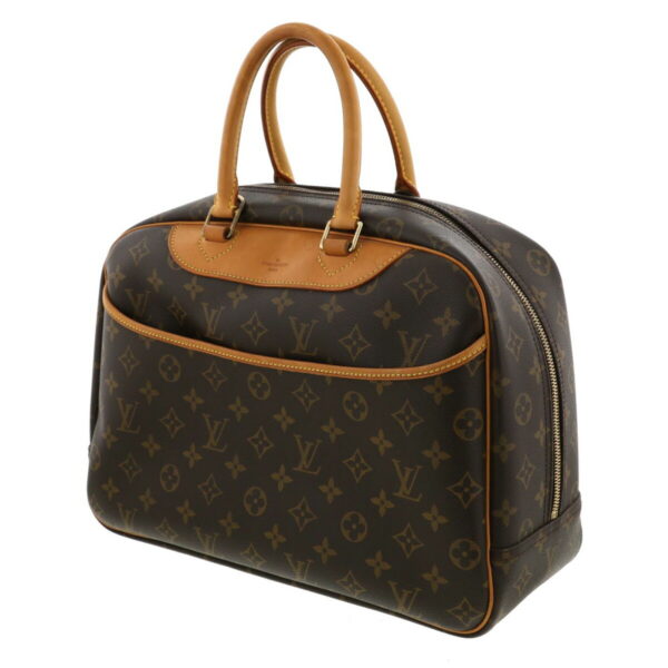 1240005021558 2 Louis Vuitton Bowling Vanity Douville Bag Handbag Monogram Brown