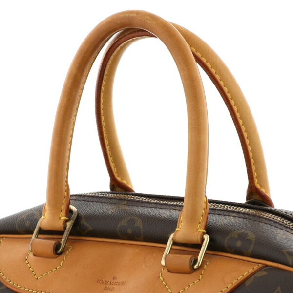 1240005021558 3 Louis Vuitton Bowling Vanity Douville Bag Handbag Monogram Brown