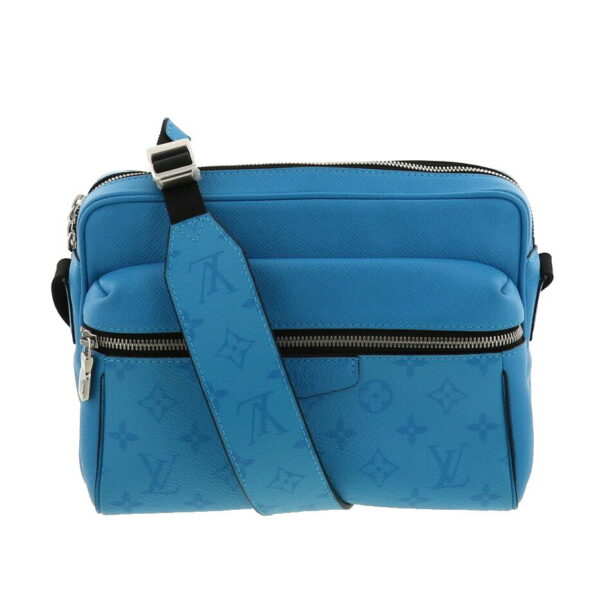 1240005021581 1 2 Louis Vuitton Outdoor Messenger PM Shoulder Bag Tigerama Blue