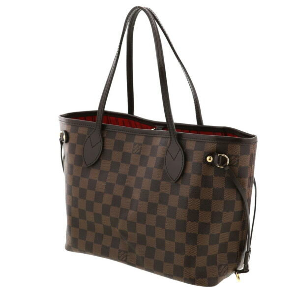 1240005021614 2 Louis Vuitton Neverfull PM Bag Tote Bag Damier Ebene Brown