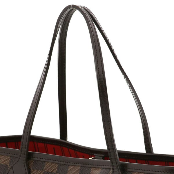 1240005021614 3 Louis Vuitton Neverfull PM Bag Tote Bag Damier Ebene Brown