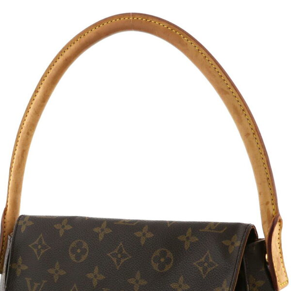 1240005021661 3 1 Louis Vuitton Mini Looping Bag Shoulder Messenger Bag Monogram Brown