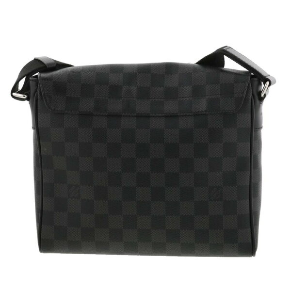 1240005021795 3 Louis Vuitton District PM NM Bag Shoulder Messenger Bag Damier Graphite Black