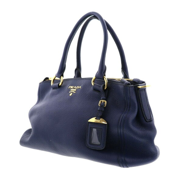 1240005021962 2 Prada 2way Shoulder Handbag Blue