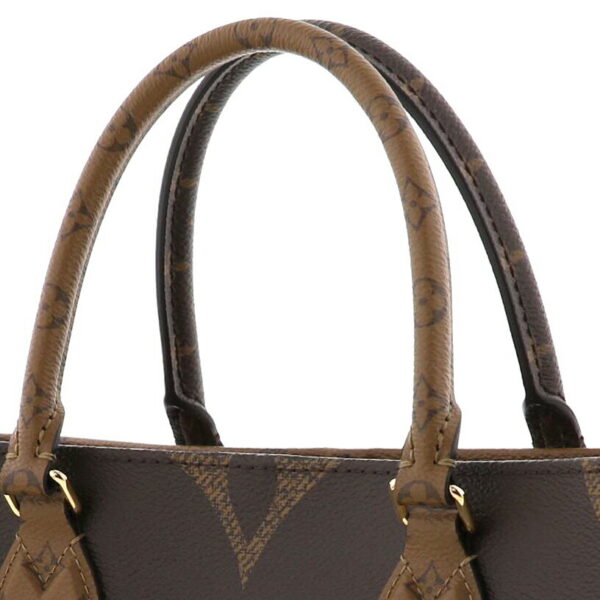 1240005022191 3 1 Louis Vuitton Onthego MM Tote Bag Monogram Giant Brown